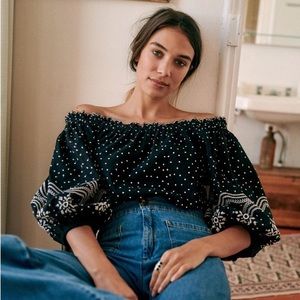 sézane santoni blouse